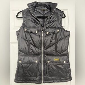 Barbour Women's Black Quilted Vest